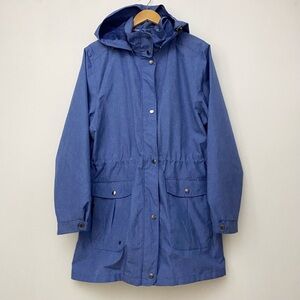 Mckinley Blue Aquabase Long Waterproof Rain/Snow Jacket